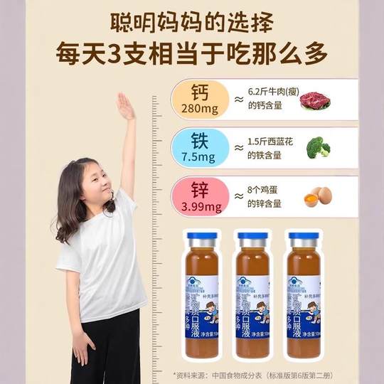 Correction Calcium Gluconate Iron Zinc Oral Solution Liquid Calcium