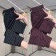 ກາງເກງ plaid ກາງເກງຂອງແມ່ຍິງພາກຮຽນ spring ແລະດູໃບໄມ້ລົ່ນແບບໃຫມ່ pants ຊື່