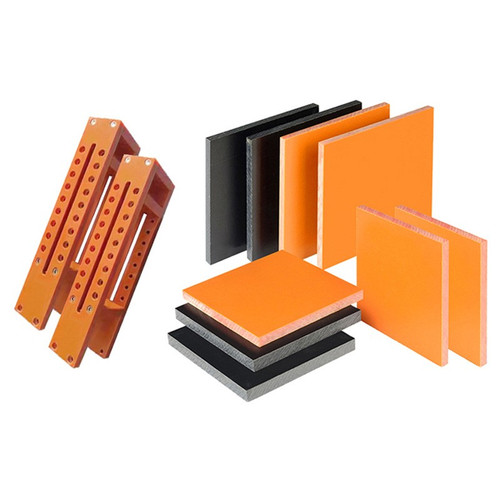 进口绝缘耐高温橘红色电木板加工定制防静电黑色胶木板治具垫片 - 图2