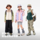 Pelliot children's vest warm windproof fleece lining