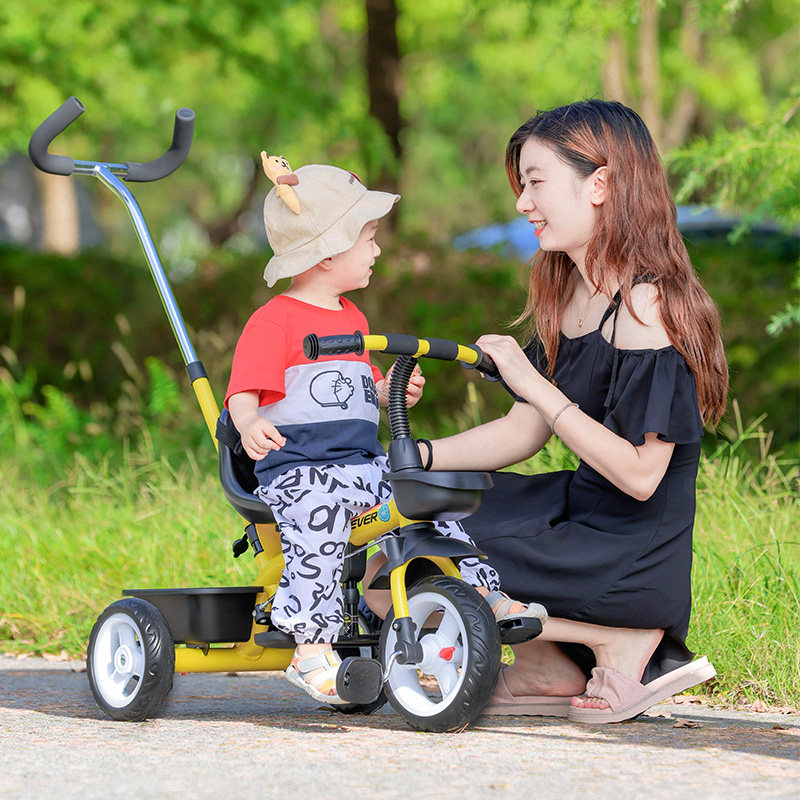 上海永久溜娃神器小孩手推车三轮车 永久母婴三轮车