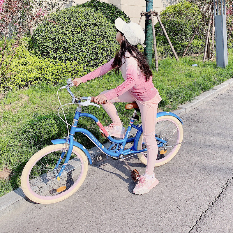 永久女孩18-20寸6岁以上女童车 永久母婴自行车