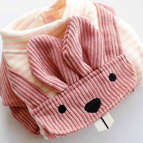 Осенняя одежда для собак Осенняя одежда с четырьмя брюками для ремней на сайте