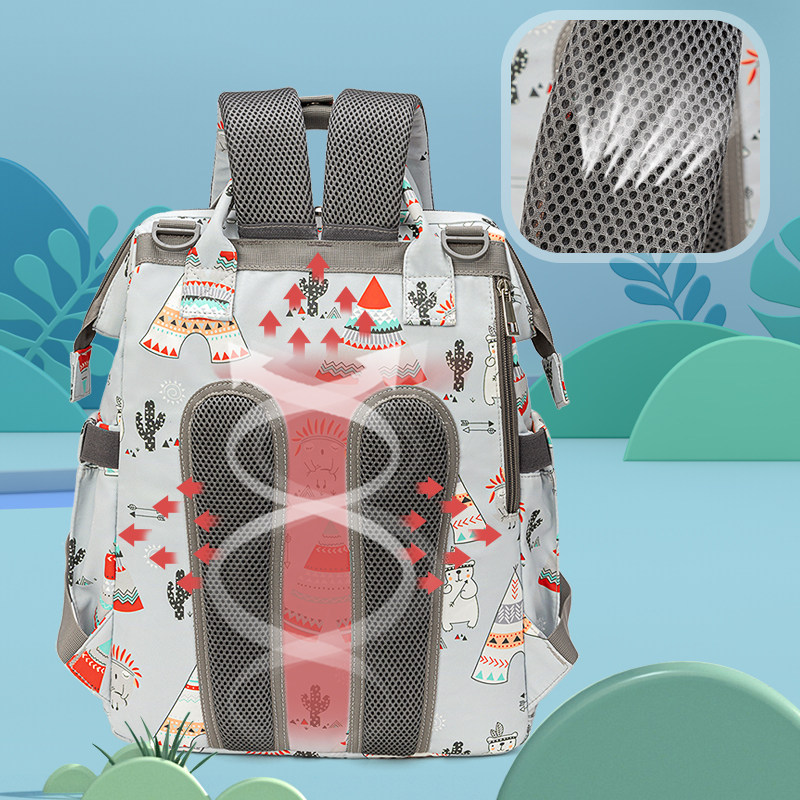 亲子妈咪包2021年新款外出双肩包 瓦恋妈咪包/袋