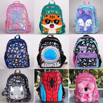 Spot Australia School Bag Smiggle Elementary School Kids 1st Grade Middle School Preschool Class Double Shoulder Decompression Backpack