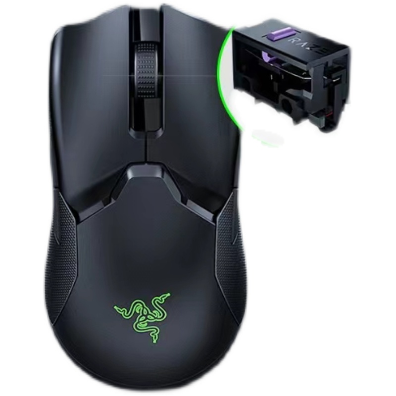 【官方正品】Razer雷蛇无线鼠标毒蝰终极版充电款蝰蛇电脑电竞-图3