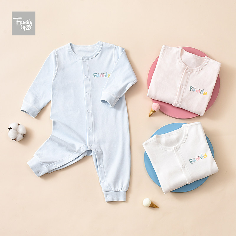 family好孩子新生婴儿衣服秋装爬服 familybygb童装连身衣/爬服/哈衣