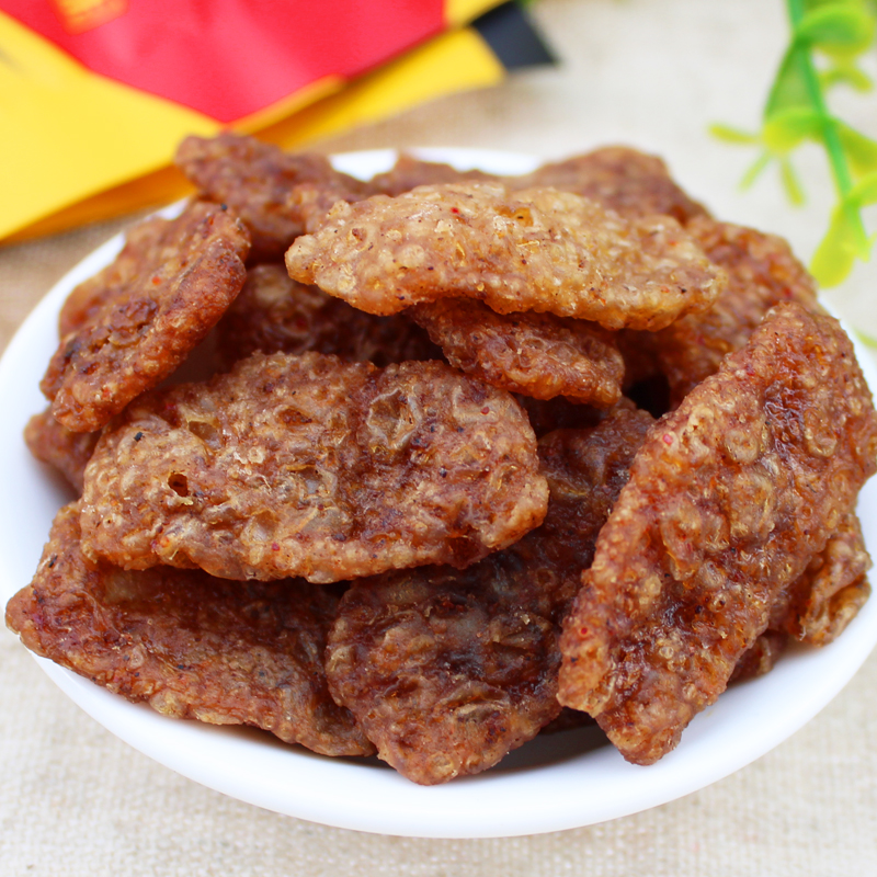 优仔零食店禛香香菇酱香肥牛大豆素肉豆制品怀旧豆干辣条小零食小吃休闲食品1