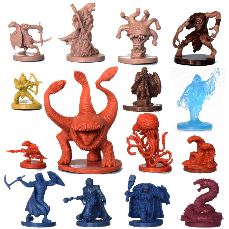 桌游战棋模型 战棋跑团 龙与地下城DND 死神 骷髅 狗头人眼魔矮人,淘宝优惠券,粉丝福利购,淘宝优惠卷