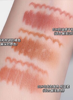 sweetmint艺术家双头唇线笔灰粉裸棕色自然不掉色口红2024新款