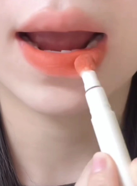 橘朵唇粉霜n01西柚蜜瓜奶油杏橘色系雾面丝绒不沾杯口红唇釉juduo