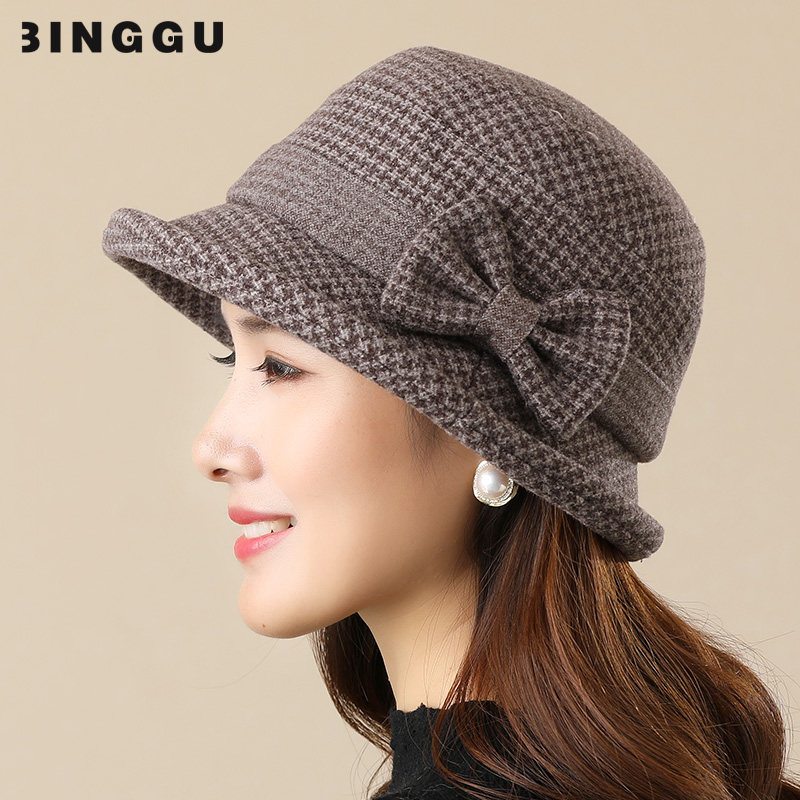 中老年人帽子女秋冬季妈妈盆帽新款老人奶奶春秋休闲渔夫帽老太太,淘宝优惠券,粉丝福利购,淘宝优惠卷