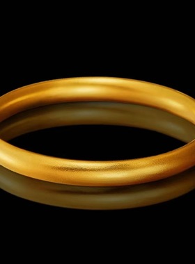 爆款泥鳅背手镯女正品纯沙金