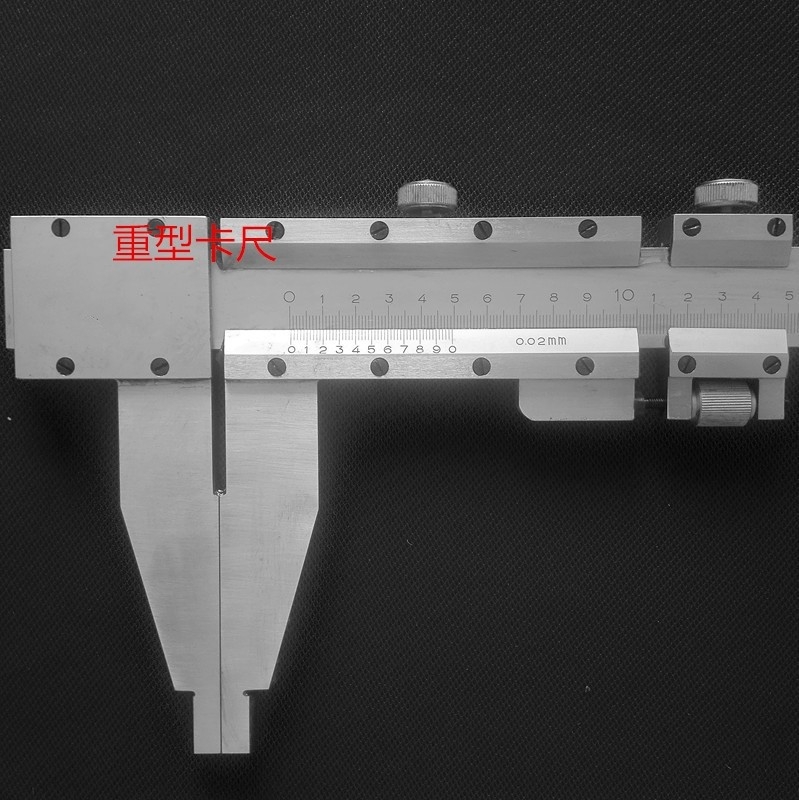上海沪工游标卡尺0-500-600-1000mm大型高精度工业级沪工油标卡尺 - 图2