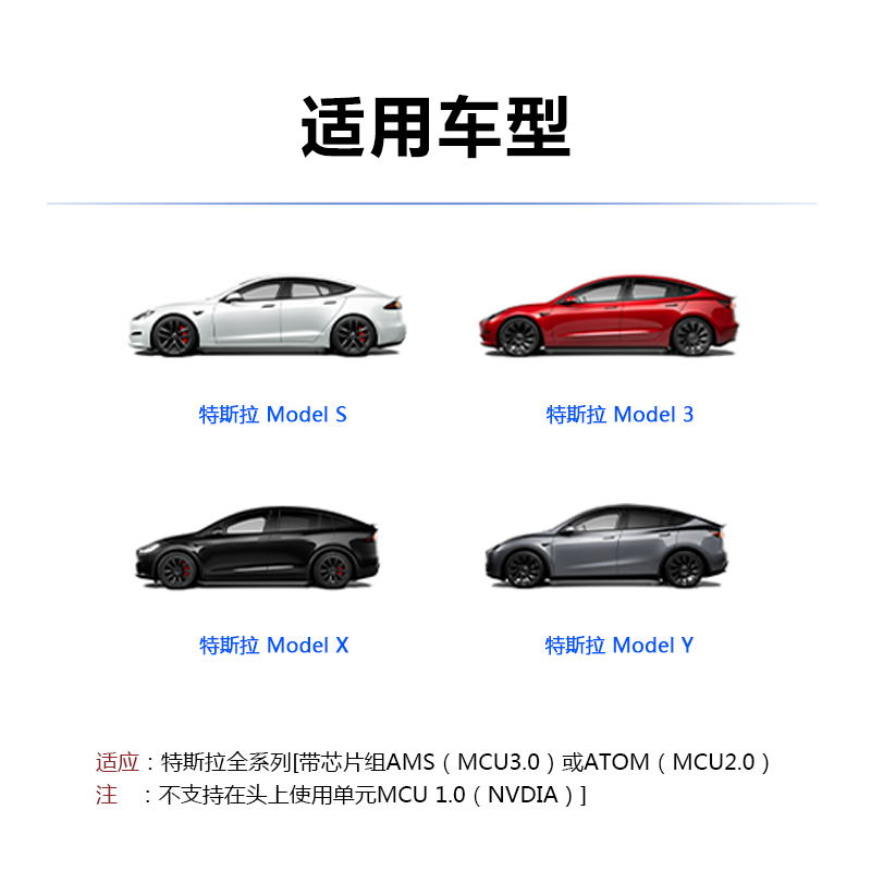 特斯拉升级安卓系统carplay车机盒子Tesla Model 3/Y/S/X智能盒子 - 图2