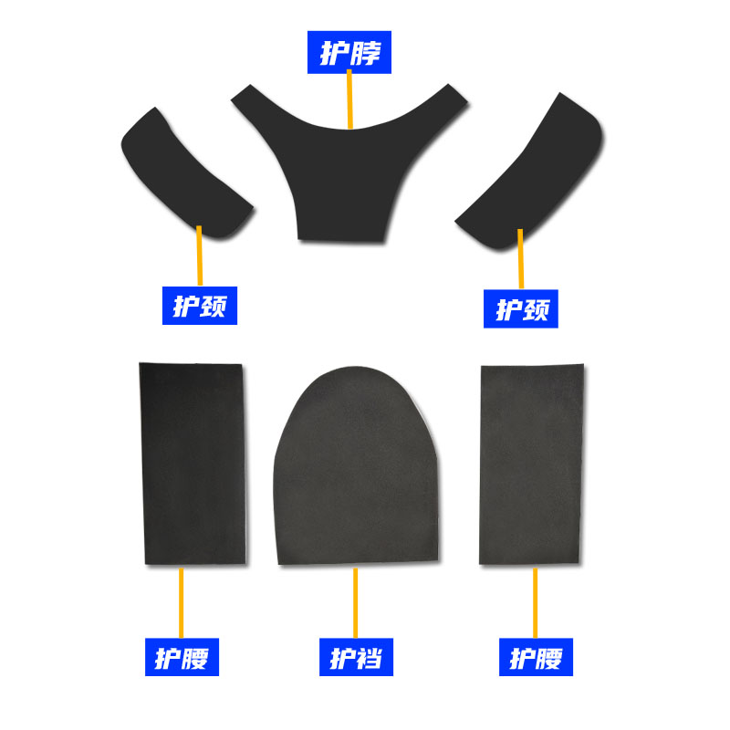 6B45俄甲内胆加厚EVA高密度强力泡沫胶垫防震动防撞防尘防晃内衬-图0