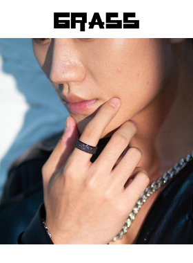 毐创通用潮流可转动戒指