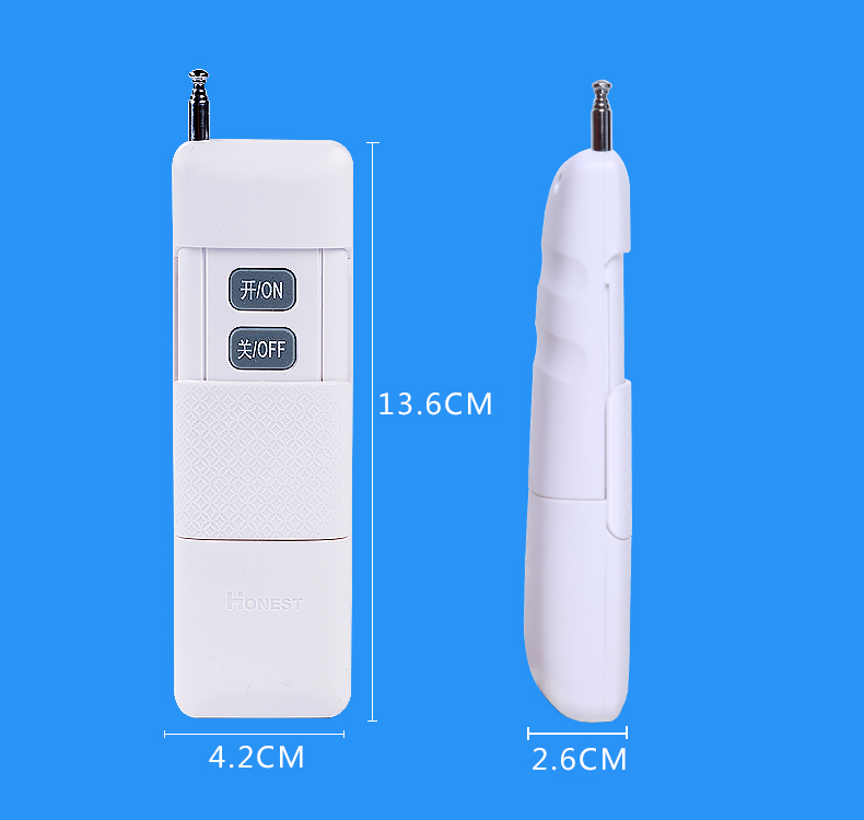 正实专配3千米远距离两键四键对码学习型遥控器手柄开关315MHz