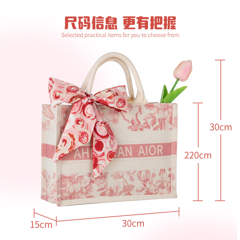 三八节妇女礼物实用礼品38女神节伴手礼定制公司送员工客户帆布袋