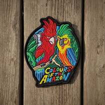 Singapore (Strato) Hippo Dinosaur Swordfish Parrot Magic Sticker Morale Badge