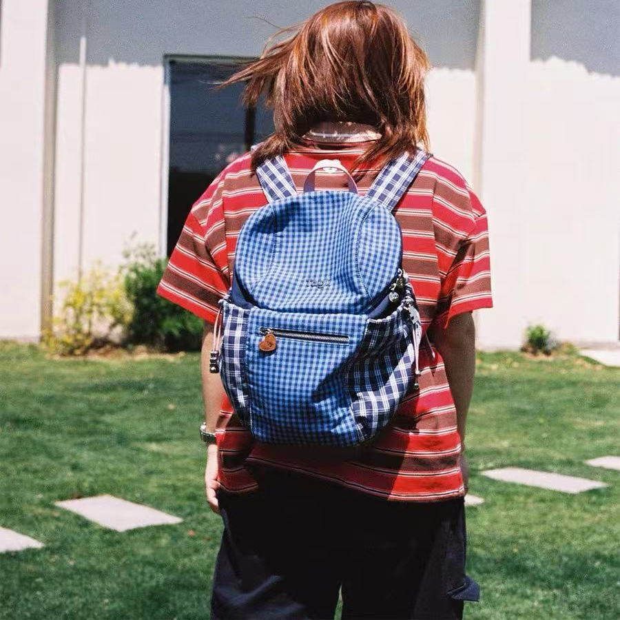 Tagi.面包包休闲大容量背包豹纹旅行通勤格纹双肩包登山电脑包,淘宝优惠券,粉丝福利购,淘宝优惠卷