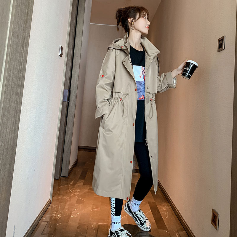 2020新款中长款流行英伦风韩版风衣 乔氏家风衣