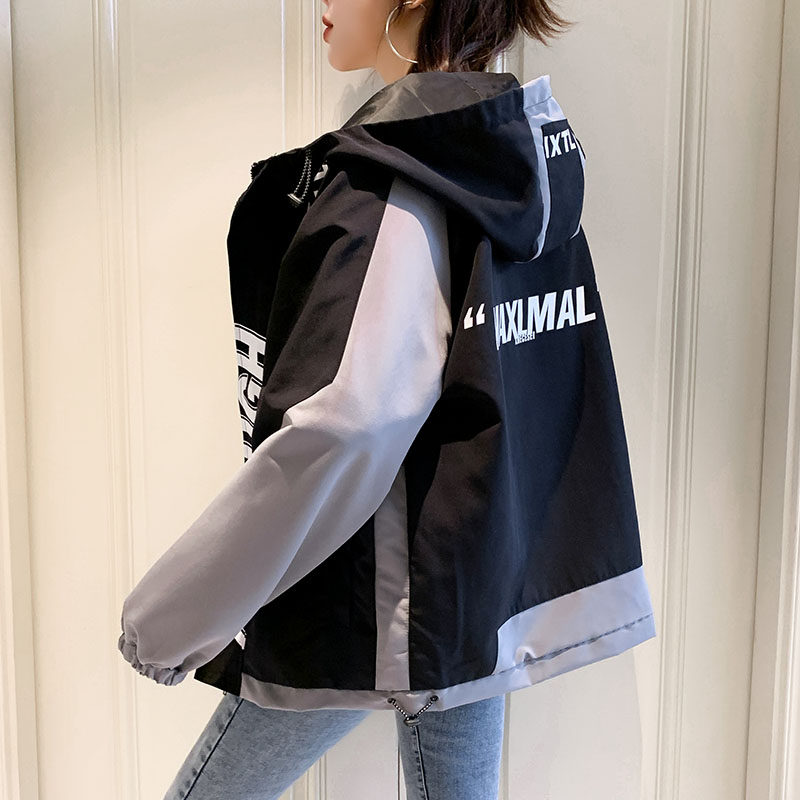 女士2020年新款韩版宽松工装短外套 乔氏家短外套