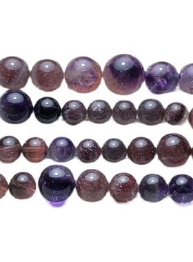 超七单珠紫红超七盘珠