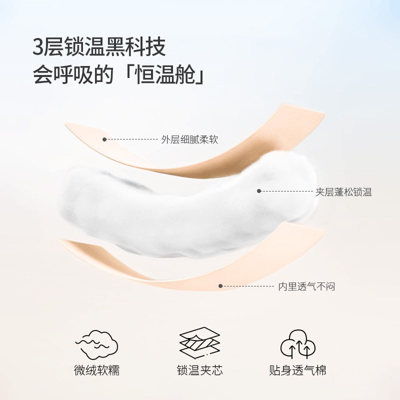 欢喜小熊婴儿内衣套装男童秋冬季夹棉保暖冬装女宝宝高腰免脱衣服,淘宝优惠券,粉丝福利购,淘宝优惠卷