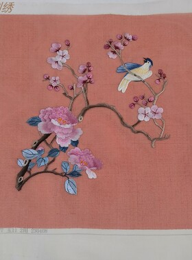 苏绣成品手工双面绣片