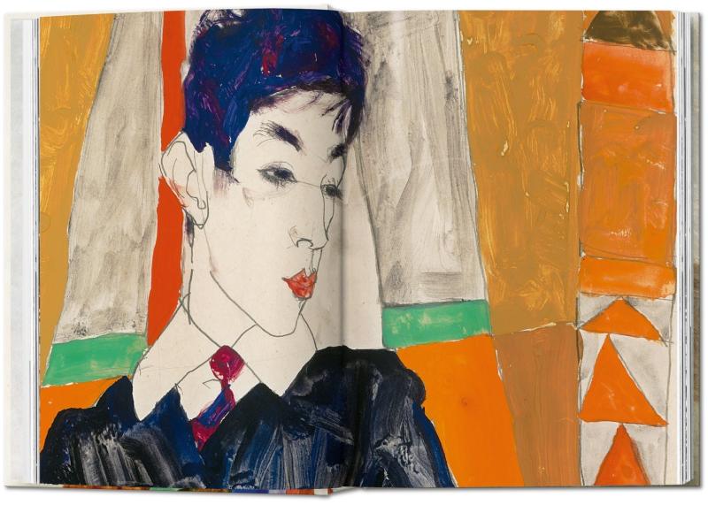 Egon Schiele 埃贡·席勒绘画作品全集1909年至1918年 The Complete Paintings 【Taschen40周年纪念版】中图原版进口艺术画册 - 图2