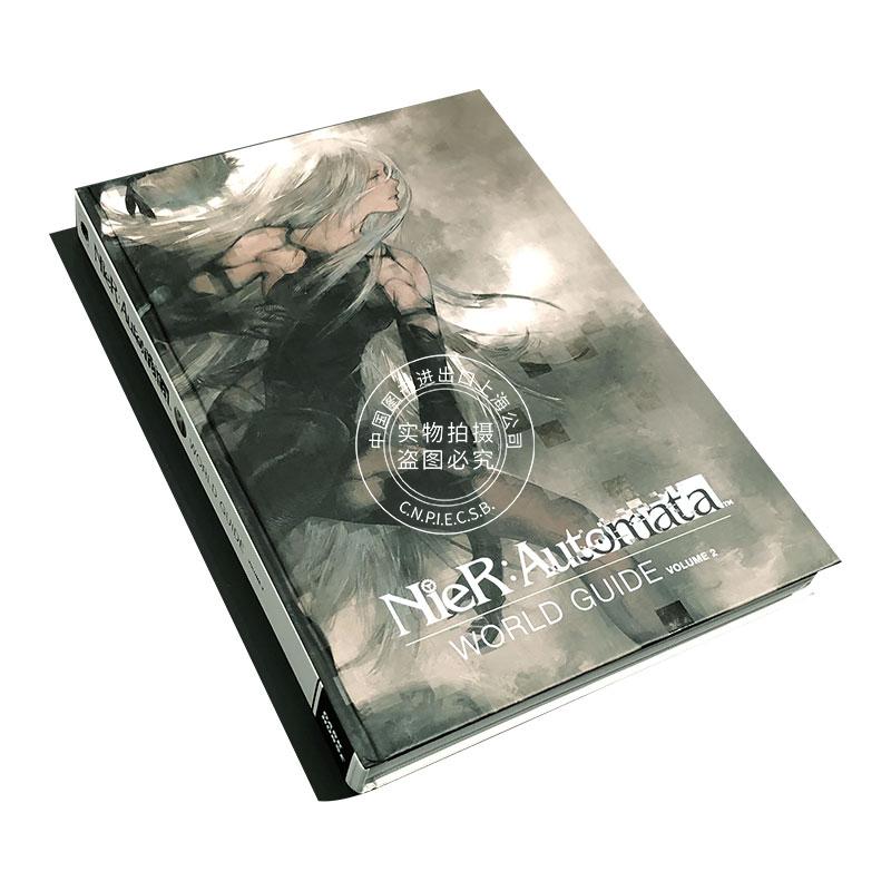 尼尔机械纪元美术记录集概念艺术第 2辑英文原版 Nier: Automata World Guide Volume 2史克威尔艾尼克斯 PS4游戏中图-图0