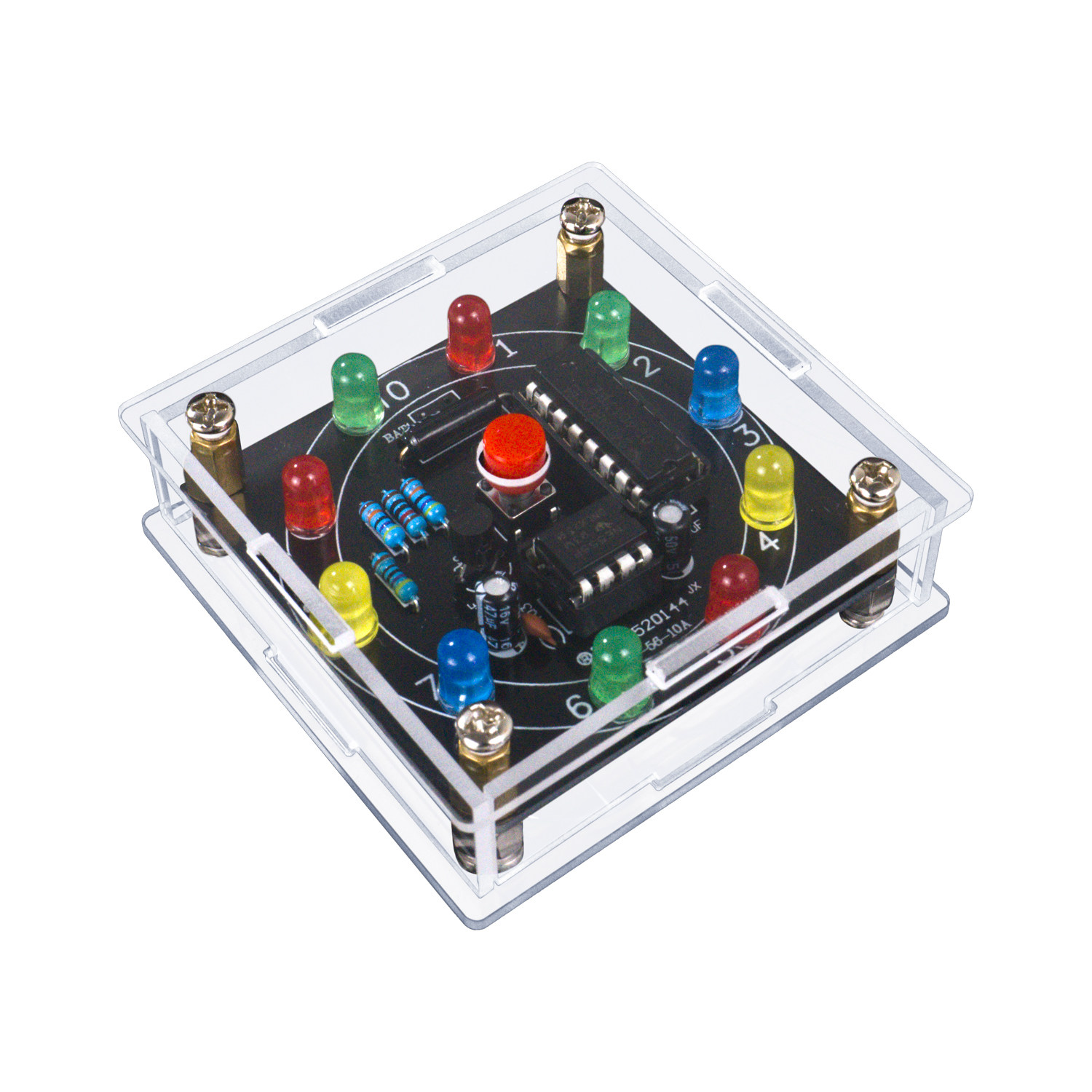 电子幸运转盘电路板制作DIY套件模拟摇奖器抽奖焊接散件TJ-56-10,淘宝优惠券,粉丝福利购,淘宝优惠卷