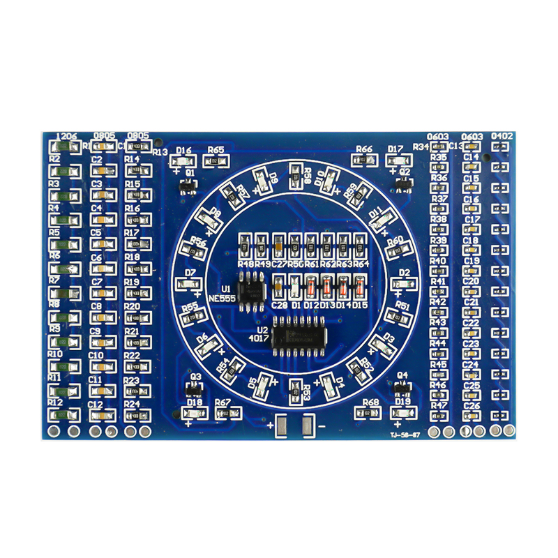 贴片旋转流水灯DIY电子套件焊接练习板技能训练教学实训TJ-56-67,淘宝优惠券,粉丝福利购,淘宝优惠卷