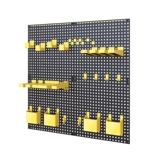 Пещерная панель на стенах Стена хранения хранения, игровой рабочий стол с творческим декоративным ручным каркасом DIY пластик