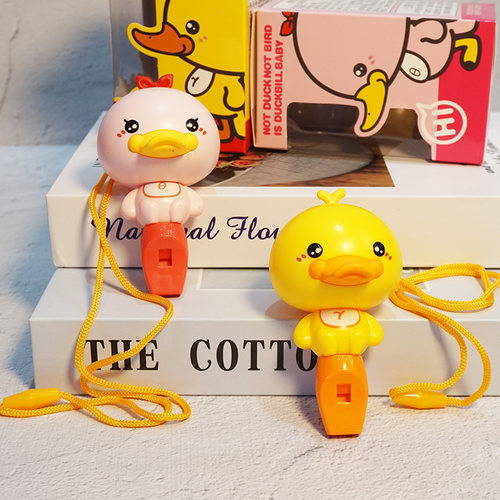 儿童口哨幼儿园训练婴幼儿玩具安全鸭嘴兽0-6岁宝宝卡通哨子礼物 - 图0