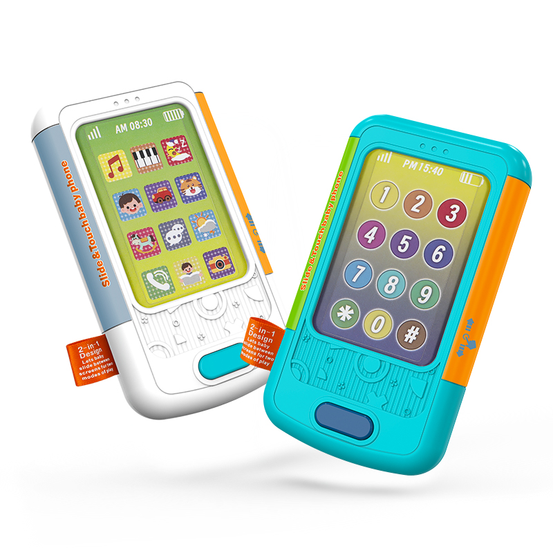 儿童仿真触屏手机0一3岁1宝宝早教音乐电话男孩女孩婴儿玩具2 - 图3