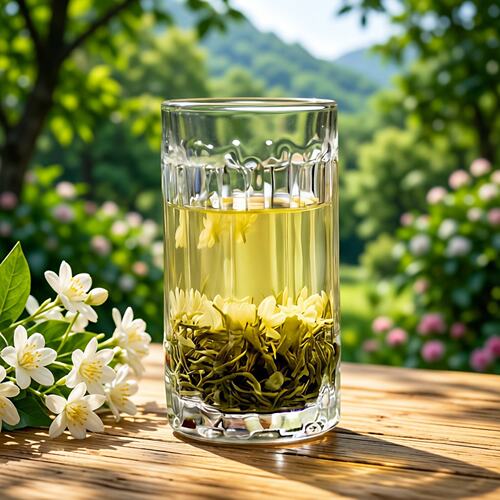 茉莉香茗250g北川高山茶2025年新茶浓香型绿茶四川花茶早春露芽 - 图1