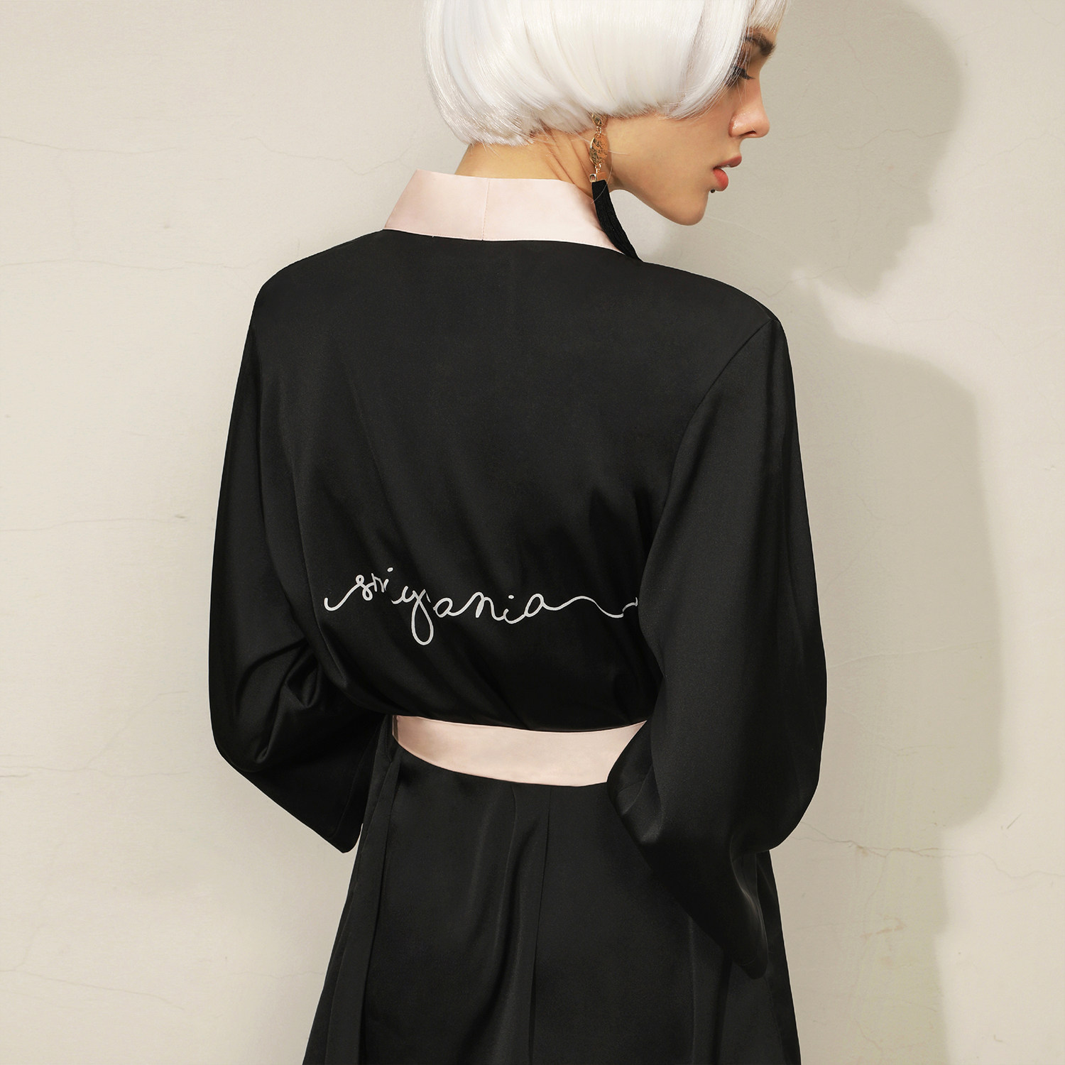 性感新娘婚礼伴娘冰丝吊带睡裙晨袍 蜜愿睡裙