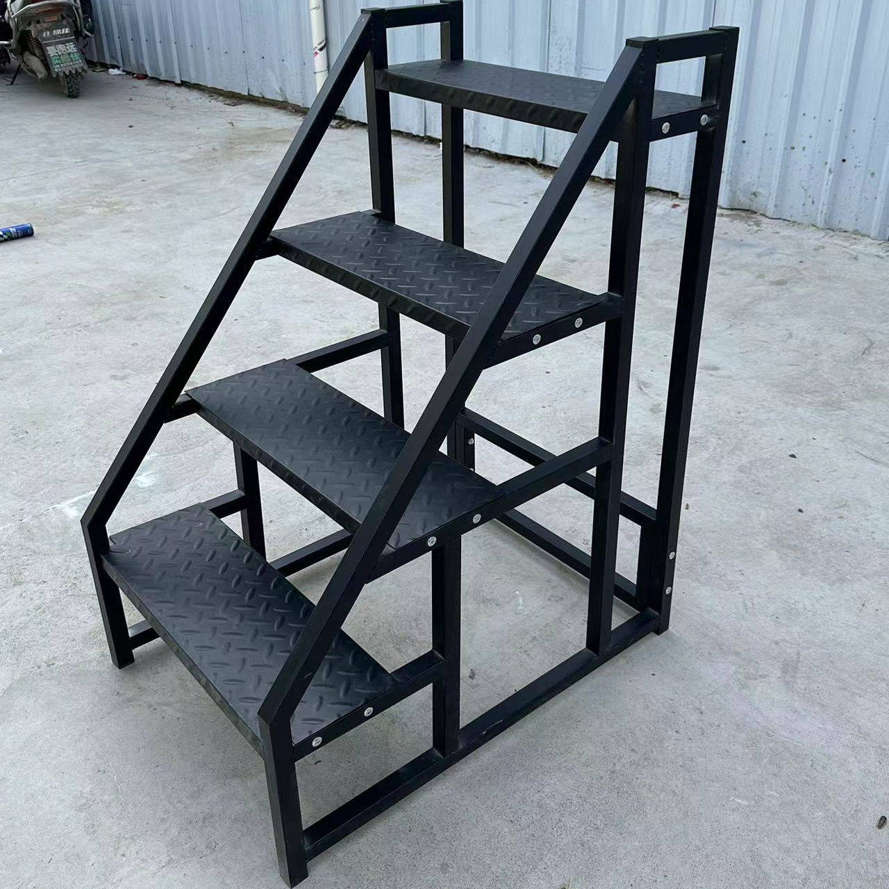 加宽踏步台阶梯工业梯子扶手梯家用梯登高梯工程梯户外三四五步梯,淘宝优惠券,粉丝福利购,淘宝优惠卷