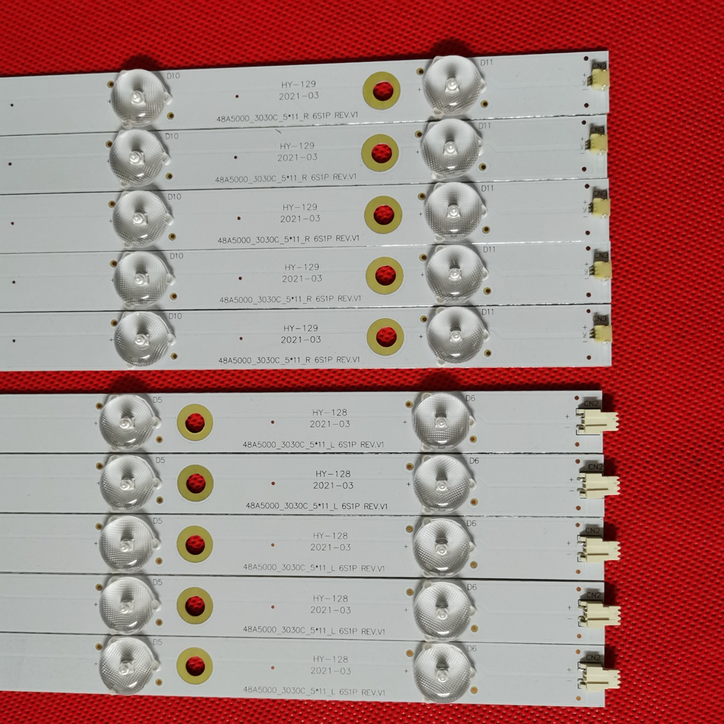 适用于5*11灯海尔LH48U3200灯条RF-DK480B32-0501L-01 A2灯条48寸 - 图2