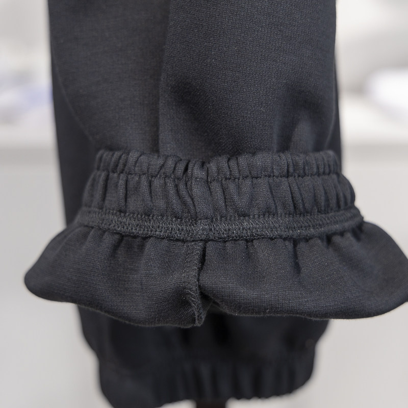 李宁长裤男2024冬季新款韦德棉质针织加绒束脚运动休闲裤AKLU215 - 图3