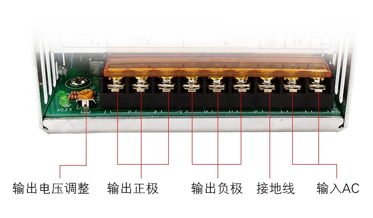 明纬400W开关电源型号S-400-24 24V16.6A 12V33A 15V27V36V48V-图0