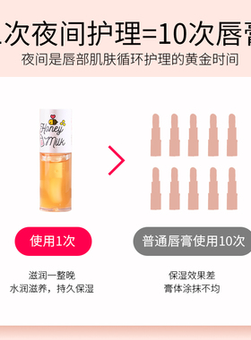 奥普唇蜂蜜保湿夜间滋润补水淡化