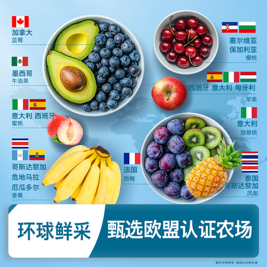 Rivsea Heyangyang Фруктовое пюре Пюре из киви, груши, банана, 100 г, детское питание, прикорм