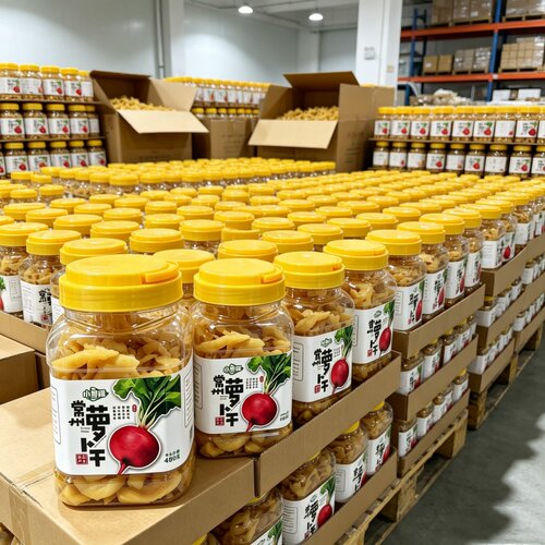 常州特产卜源萝卜干五香小萝播萝卜条下饭菜咸菜腌萝卜伴手礼 - 图2