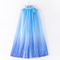 Extremely fast shipping 61 Childrens Day Adults Love Sashcape Ice and Snow Princess Cape performing Aisha Cape Dance