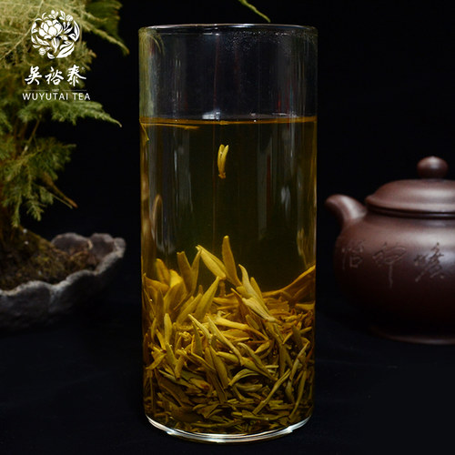 吴裕泰 茉莉花茶金奖贡毫 镇店1887金罐 特种茶叶扛鼎组合220g - 图0