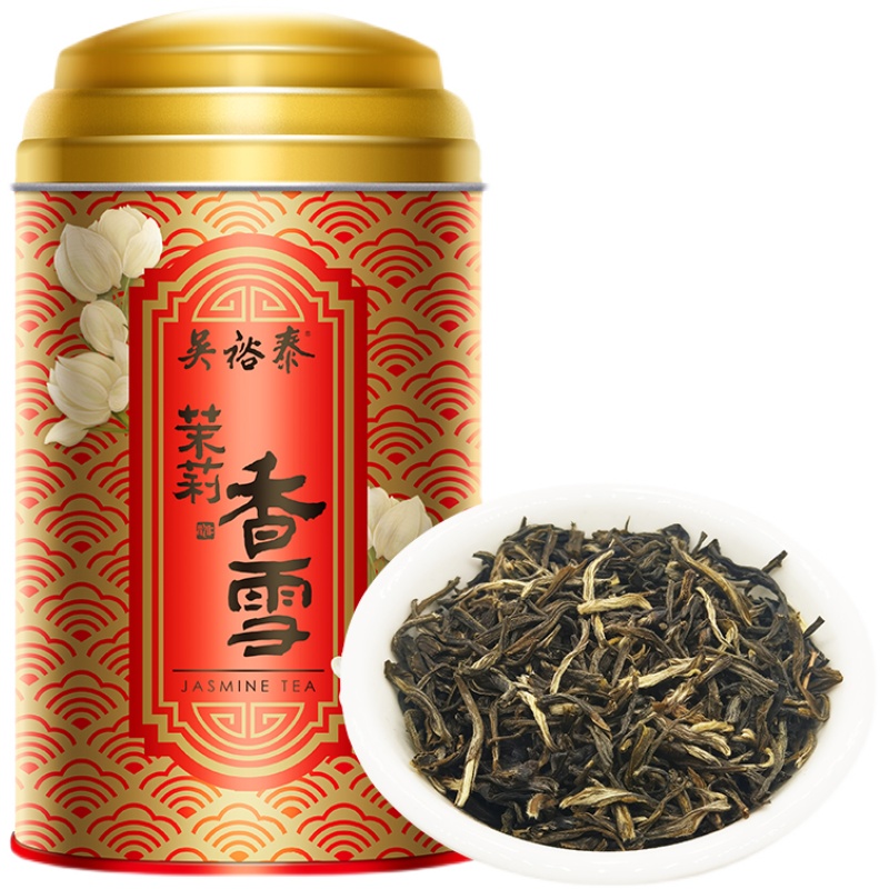 吴裕泰老字号新品特种茉莉花茶茉莉绿茶浓香型茶叶茉莉香雪80g