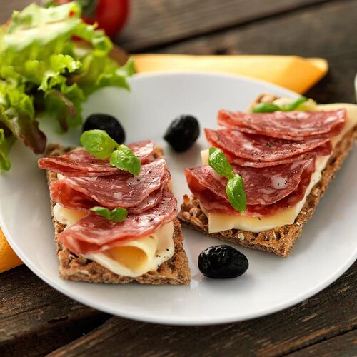意华ISU托斯卡纳风味萨拉米香肠100g salami sausage切片即食香肠 - 图1